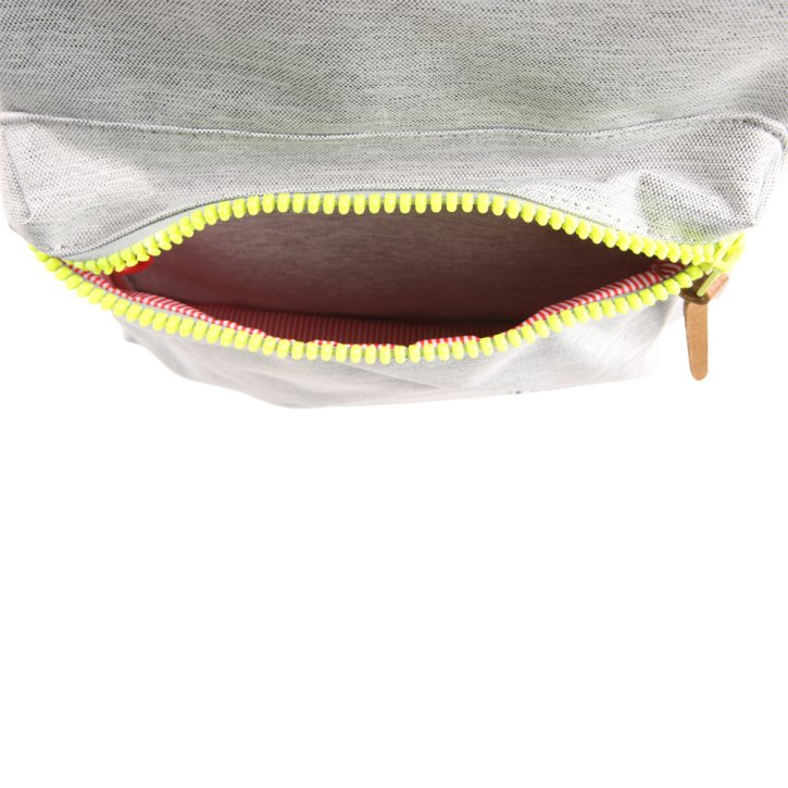 HERSCHEL SETTLEMENT Rucksack mit Laptopfach light grey crosshatch