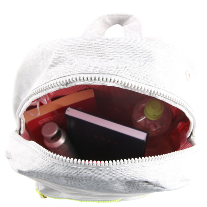 HERSCHEL SETTLEMENT Rucksack mit Laptopfach light grey crosshatch