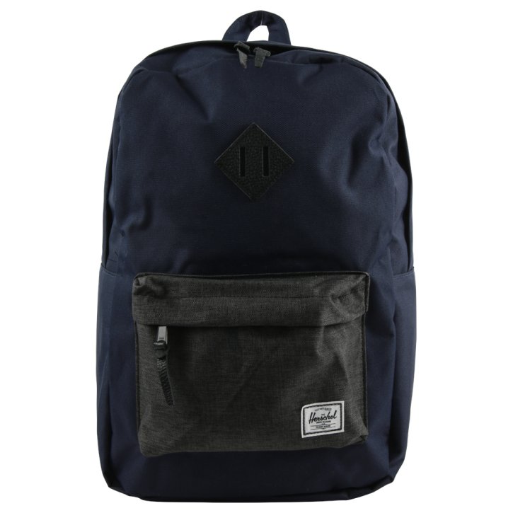 HERSCHEL HERITAGE Rucksack mit Laptopfach PEACOAT/black