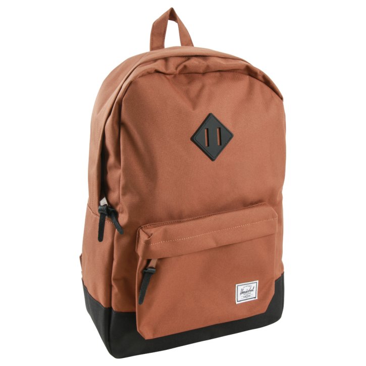 HERSCHEL HERITAGE CLASSICS Rucksack mit Laptopfach saddle brown/black