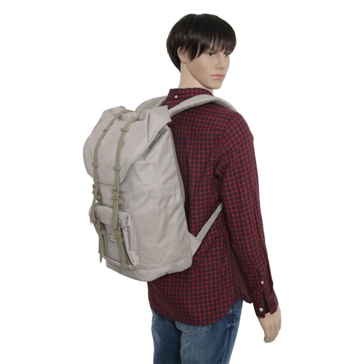 HERSCHEL LITTLE AMERICA Rucksack seneca r.r. dark khaki