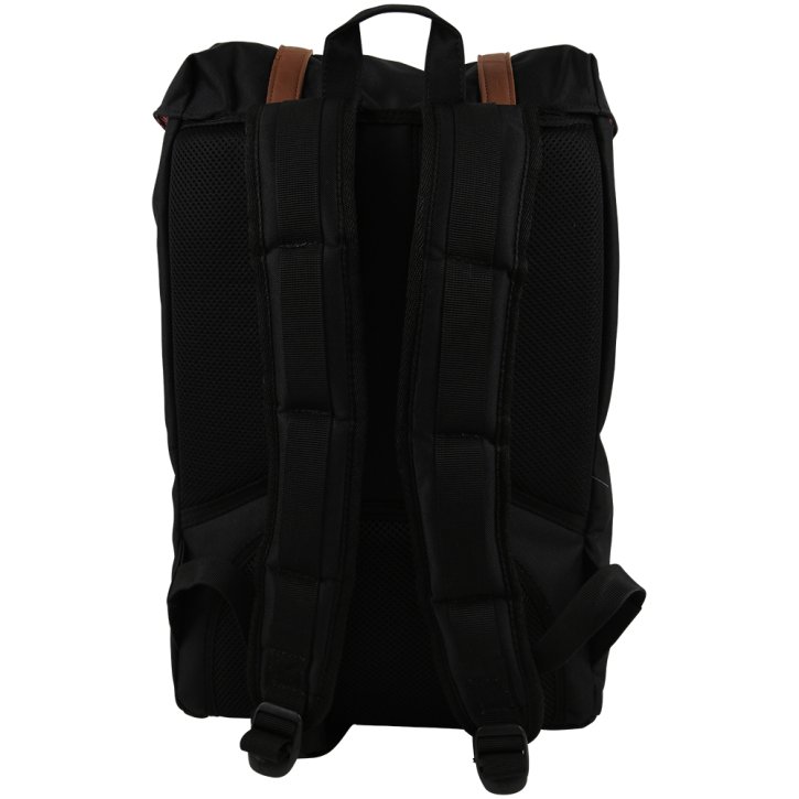HERSCHEL LITTLE AMERICA MID Rucksack black/tan