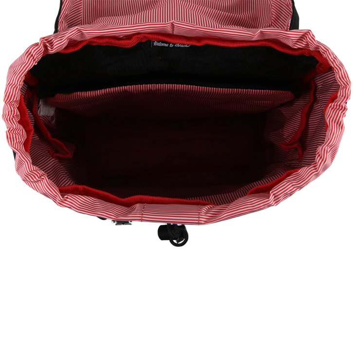 HERSCHEL LITTLE AMERICA MID Rucksack black/tan