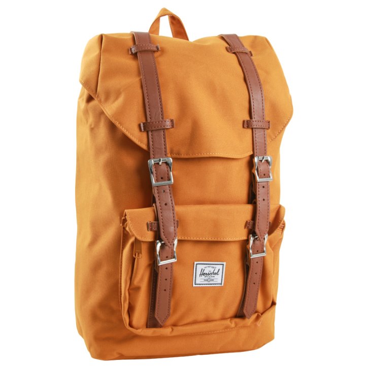 LITTLE AMERICA MID Rucksack buckthorn brown