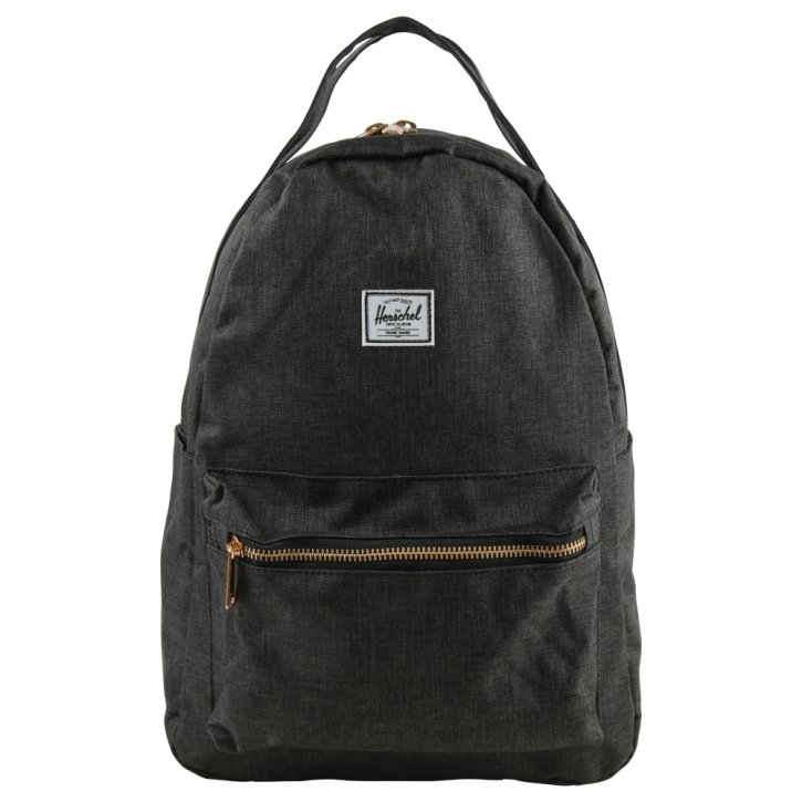 NOVA MID Rucksack black crosshatch