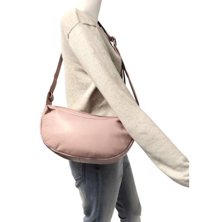 Aunts & Uncles Crocus halfmoon bag S cosmetic pink