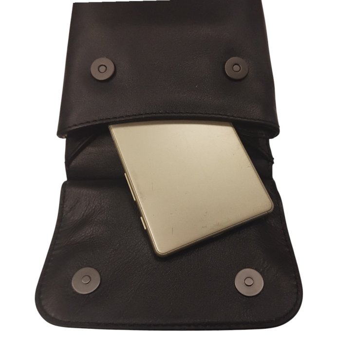 Aunts & Uncles TULIP phone bag jet black