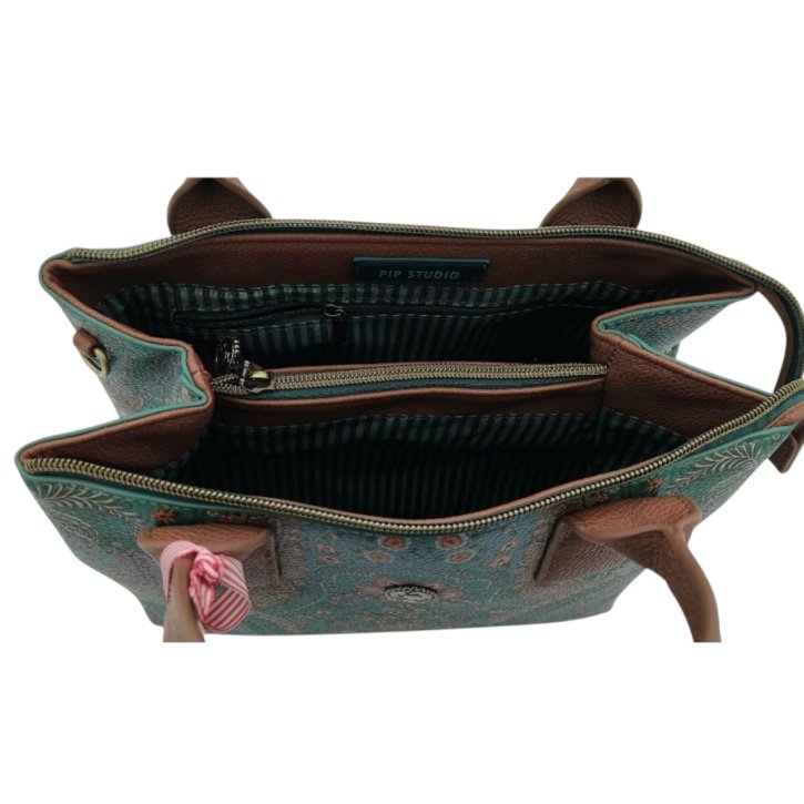 Pip Studio FIA handbag medium jabali green