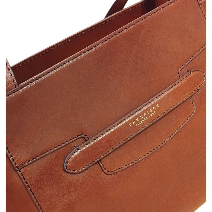 the bridge Shopper Rindleder braun