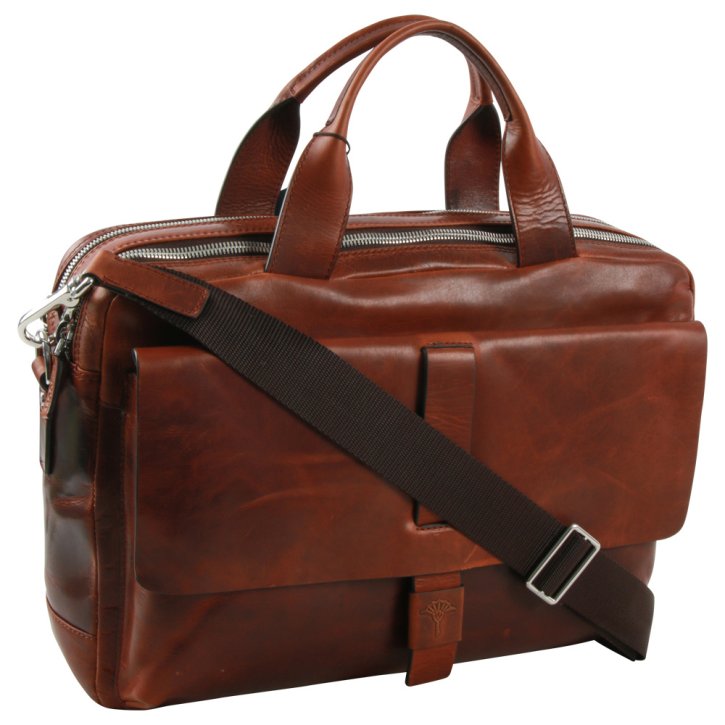 Loreto Pandion Laptoptasche dark brown