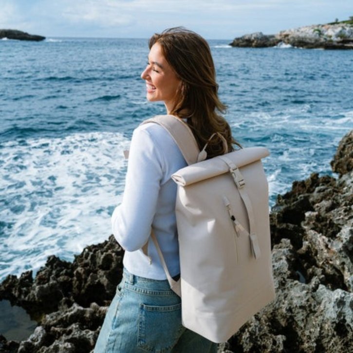 GOTBAG. RollTop lite 2.0 Laptoprucksack monochrome clam