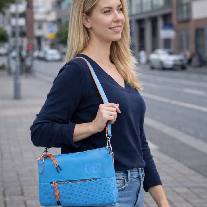 Emily & Noah E&N year 2006 Handtasche mit RV turquoise