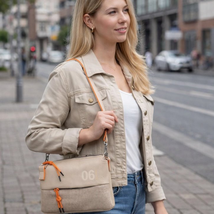 Emily & Noah E&N year 2006 Handtasche mit RV lighttaupe