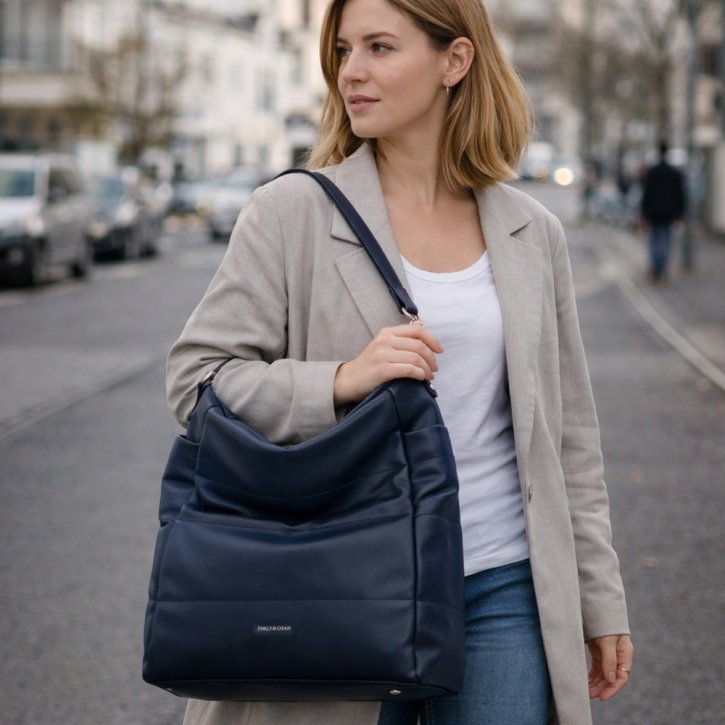 Emily & Noah E&N Katarina Beutel blue