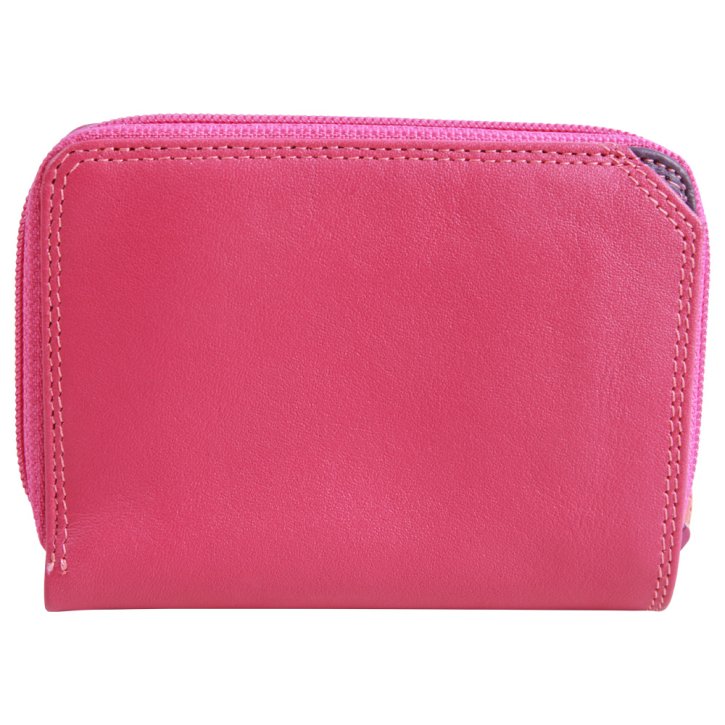 mywalit Small Wallet Zip Around Damenbörse sangria multi