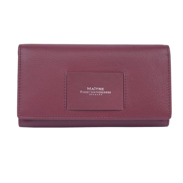 MAITRE Ellern Dilara Clutch-Börse dark red
