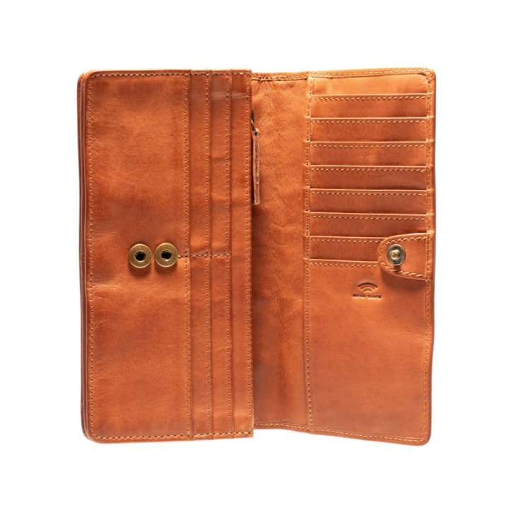 MAITRE Forst Immine Damenbörse L cognac