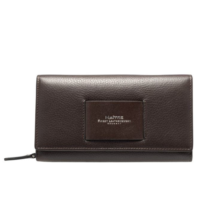 MAITRE Ellern Dilara Clutch-Börse seal brown