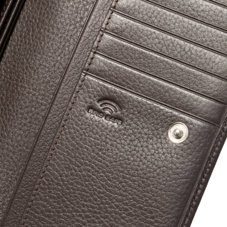 MAITRE Ellern Dilara Clutch-Börse seal brown