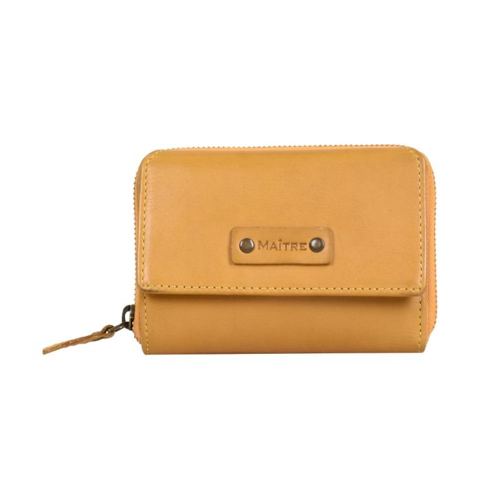 MAITRE STEINBACH Dagrete Damenbörse yellow