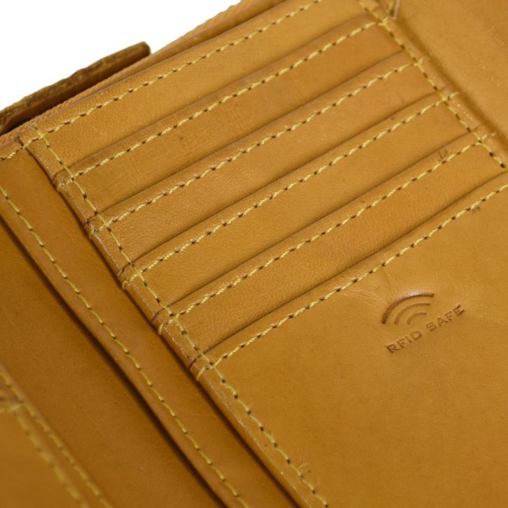 MAITRE STEINBACH Dagrete Damenbörse yellow