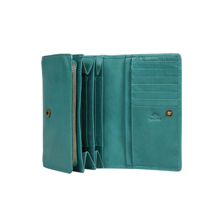 MAITRE STEINBACH Dilara Damenbörse turquoise