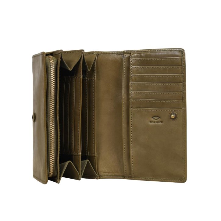 MAITRE STEINBACH Dilara Damenbörse olive night