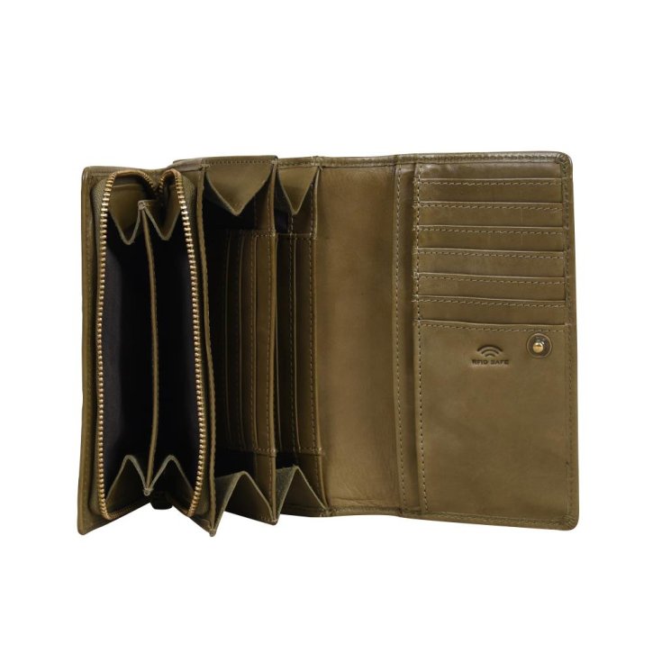 MAITRE STEINBACH Dilara Damenbörse olive night