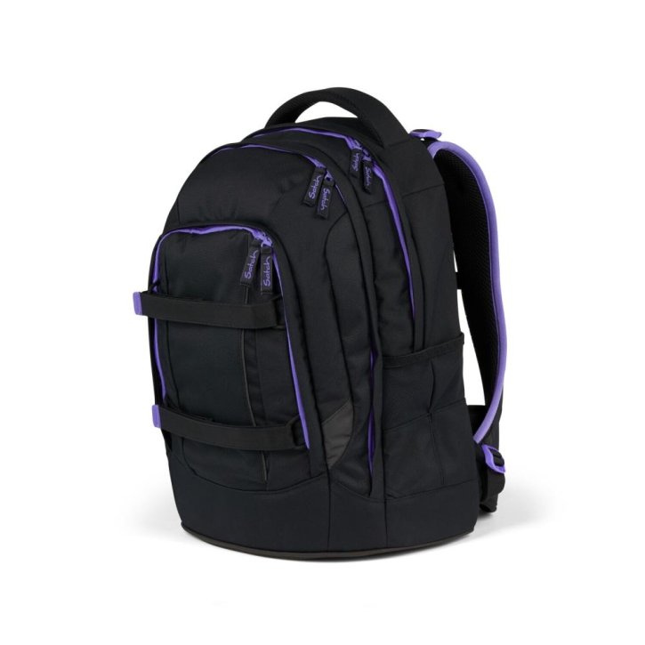 Satch Pack Schulrucksack purple phantom