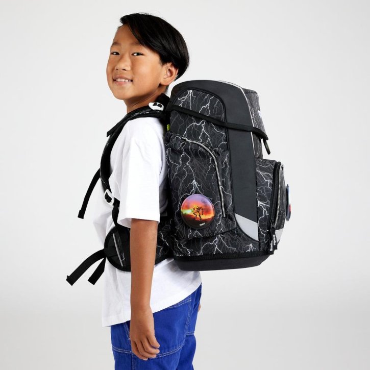 Ergobag Cubo Schulranzen-Set Super ReflektBär