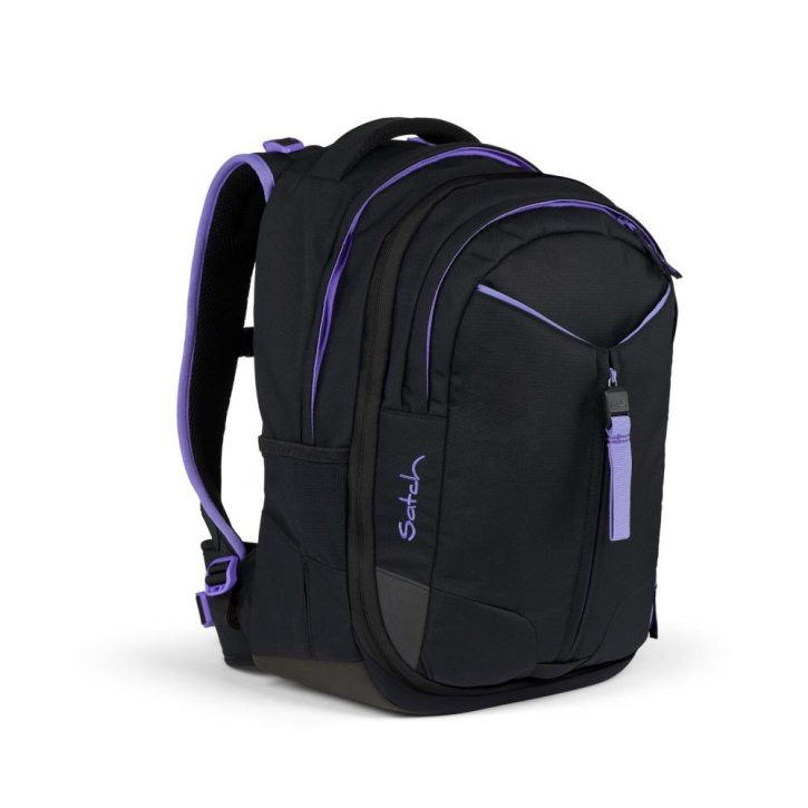 Satch Match Schulrucksack purple phantom
