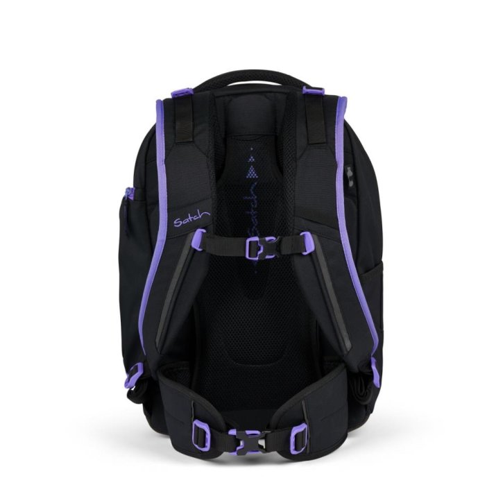 Satch Match Schulrucksack purple phantom