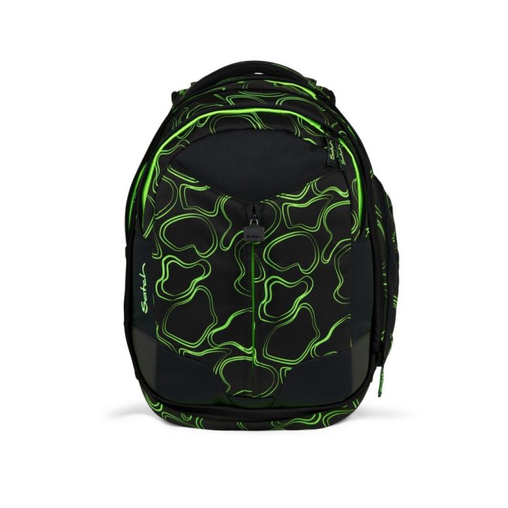 Satch Match Schulrucksack green supreme