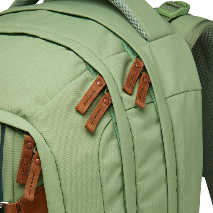 Satch Pack Schulrucksack nordic jade green