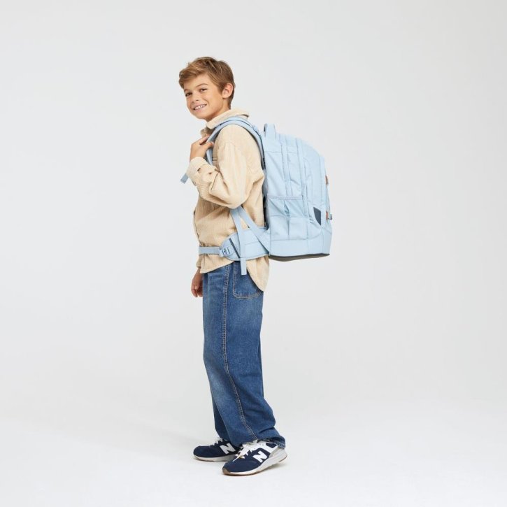 Satch Pack Schulrucksack nordic ice blue