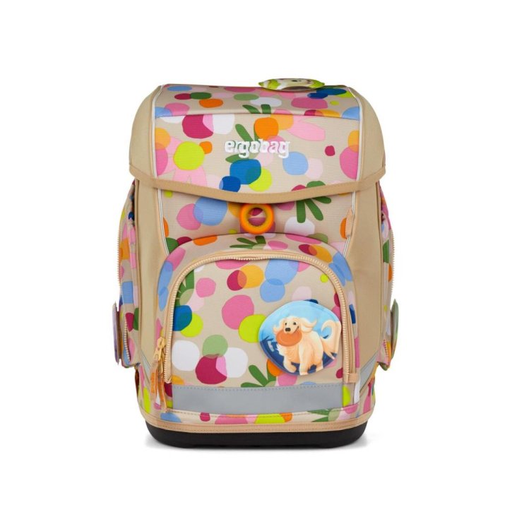 Ergobag Cubo Schulranzen-Set Flower PowBär