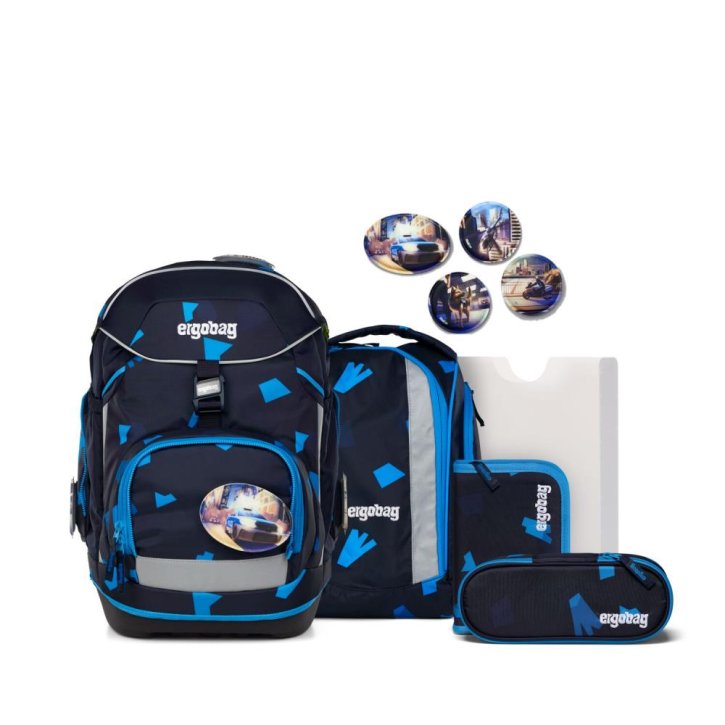 Ergobag Pack Schulranzen-Set VerfolgBärjagd