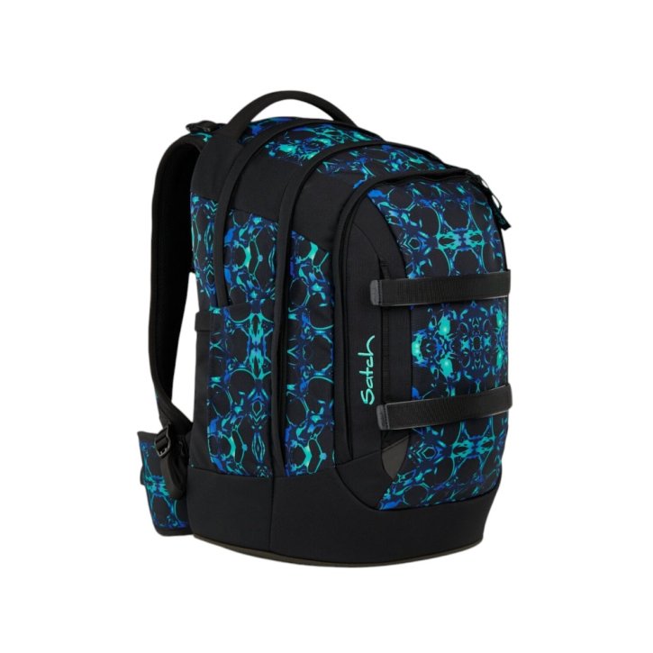 Satch Pack Schulrucksack caleido blue