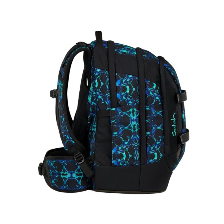 Satch Pack Schulrucksack caleido blue