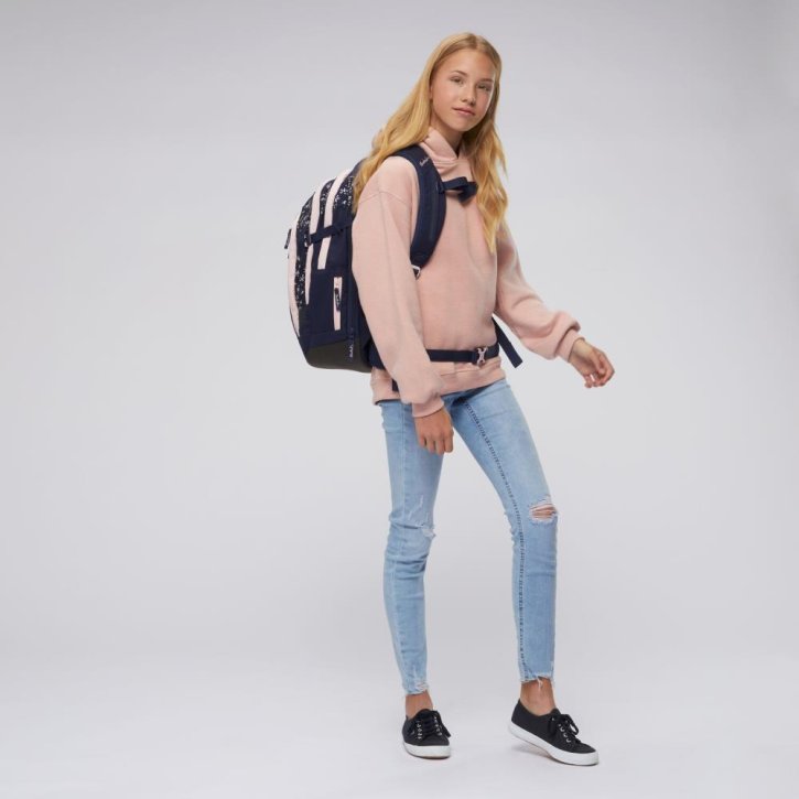 Satch Pack Schulrucksack bloomy breeze