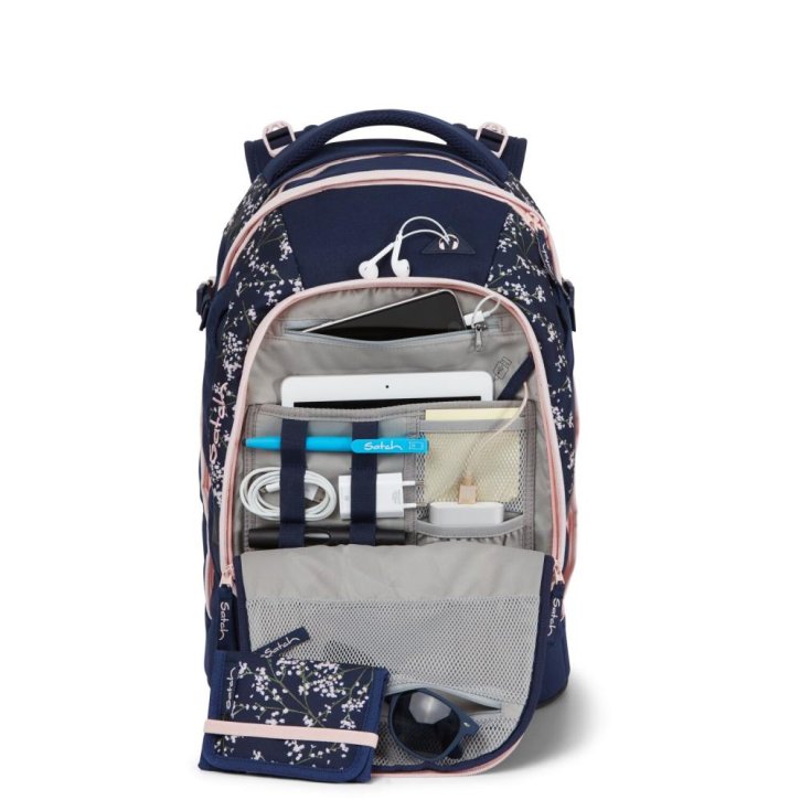 Satch Pack Schulrucksack bloomy breeze