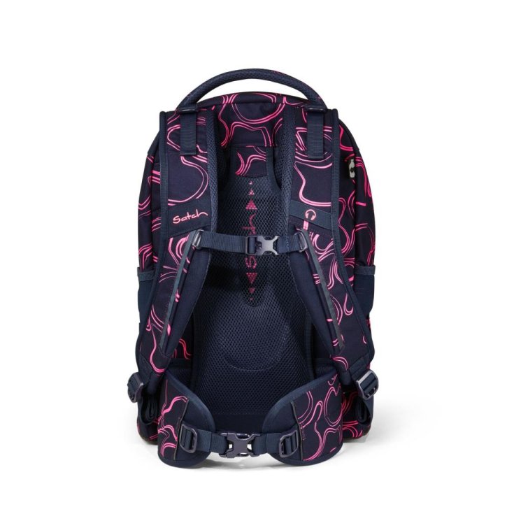 Satch Pack Schulrucksack pink supreme