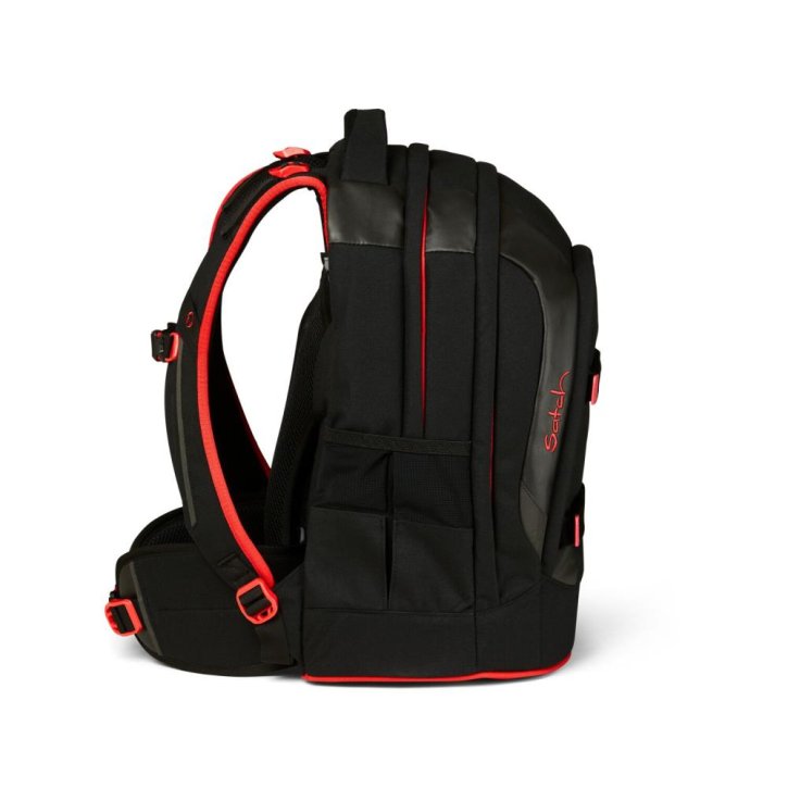 Satch Pack Schulrucksack fire phantom