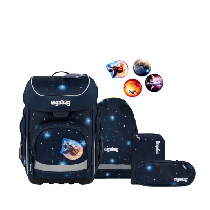 Ergobag Cubo Schulranzen-Set KoBärnikus