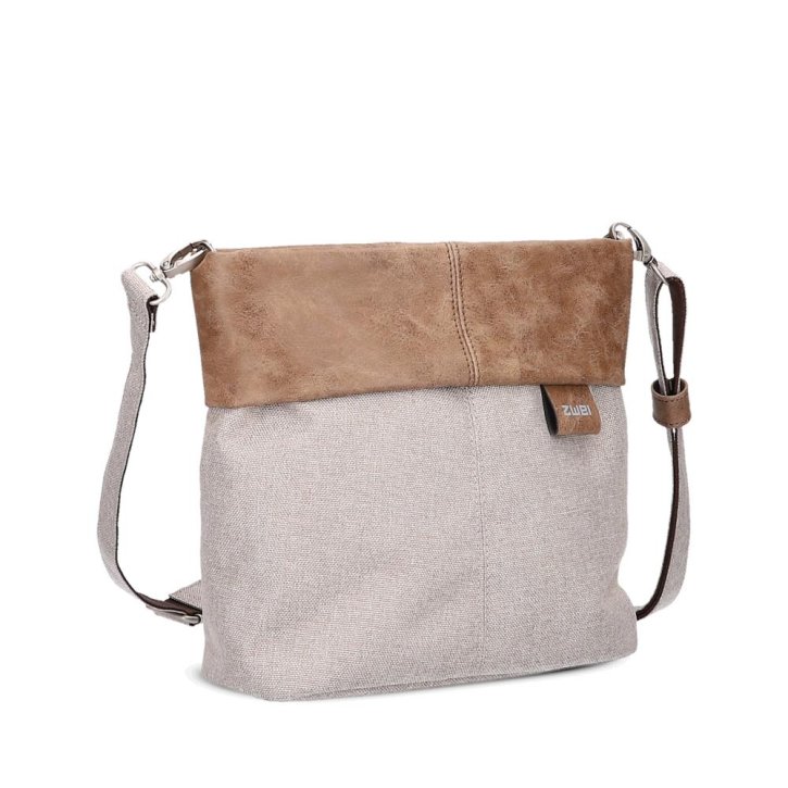 ZWEI Olli OT8 Schultertasche creme