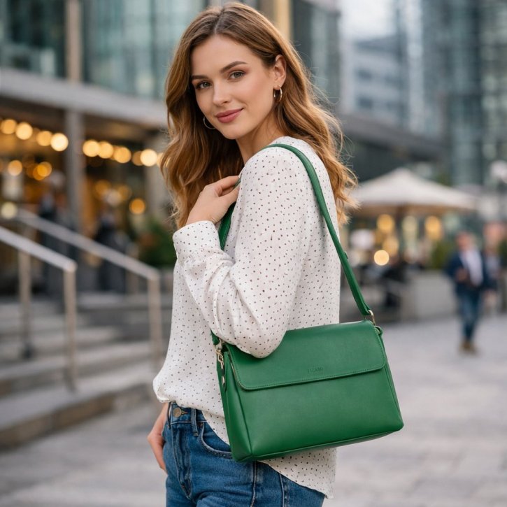 Picard  FULL Schultertasche verde