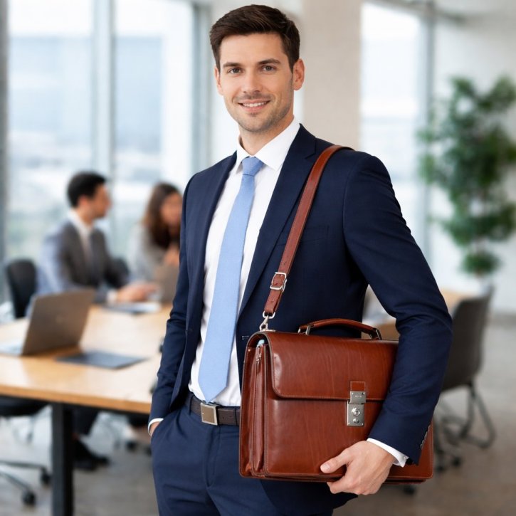 Picard  OFFICE Aktentasche schoko