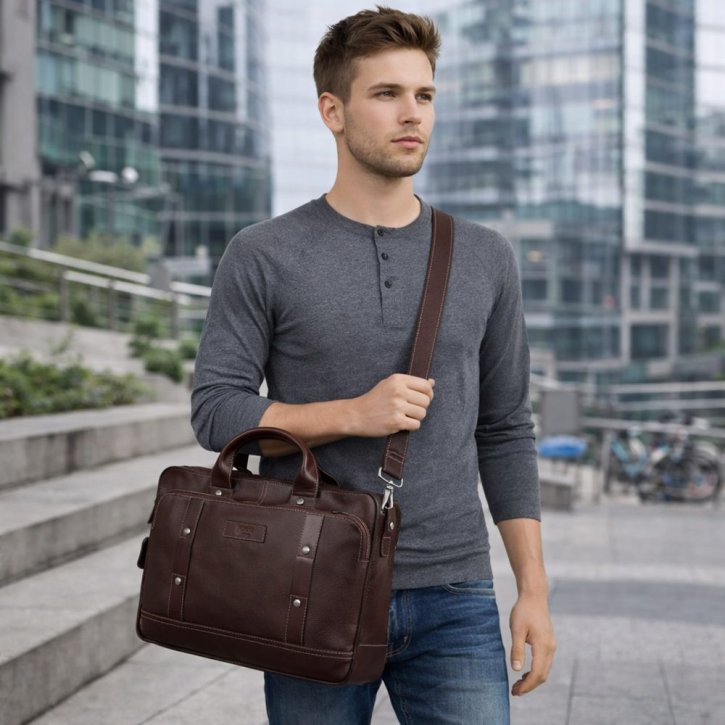 Picard  URBAN RIDE Laptoptasche kastanie