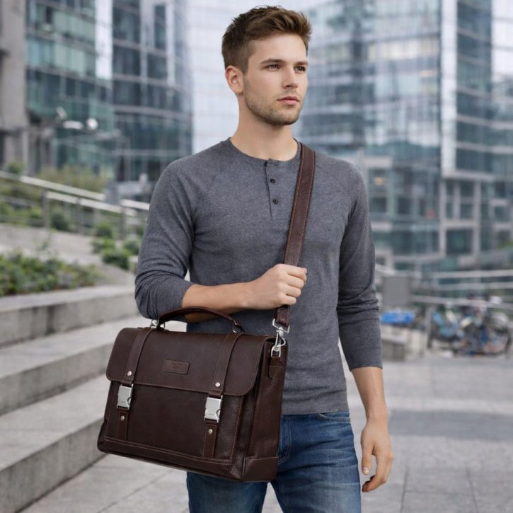Picard  URBAN RIDE Laptoptasche kastanie
