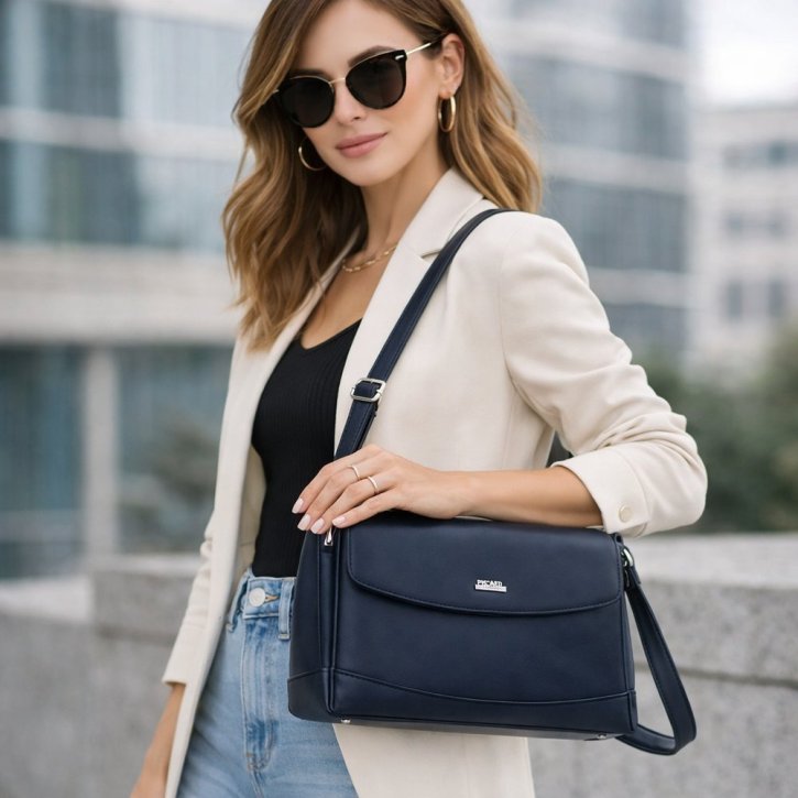 Picard  REALLY Umhängetasche ozean